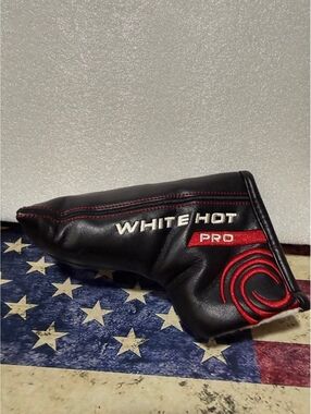Odyssey White Hot Pro Blade Putter Headcover Black Red OEM Golfcore